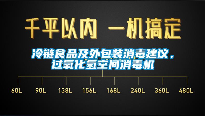 冷鏈食品及外包裝消毒建議，過氧化氫空間消毒機