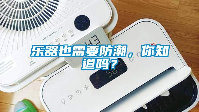 樂器也需要防潮，你知道嗎？