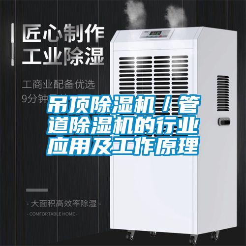 吊頂除濕機／管道除濕機的行業應用及工作原理