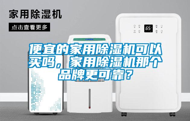 便宜的家用除濕機可以買嗎，家用除濕機那個品牌更可靠？