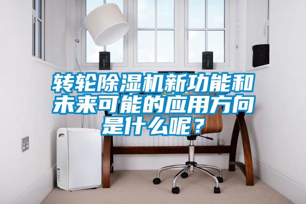 轉輪除濕機新功能和未來可能的應用方向是什么呢？