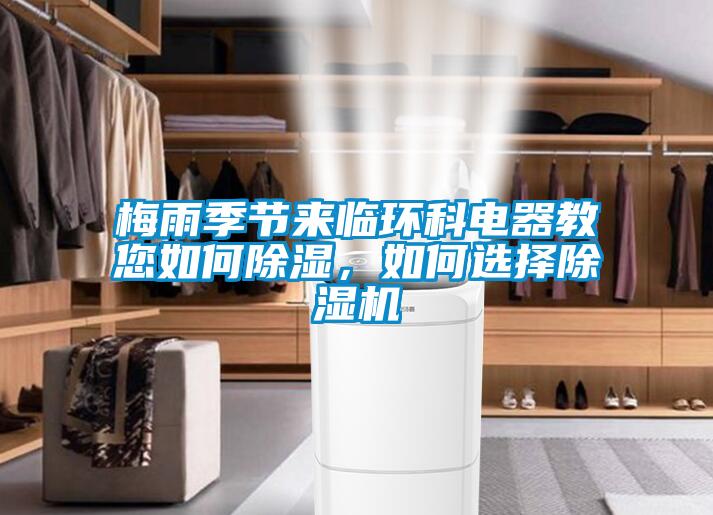 梅雨季節來臨環科電器教您如何除濕，如何選擇除濕機