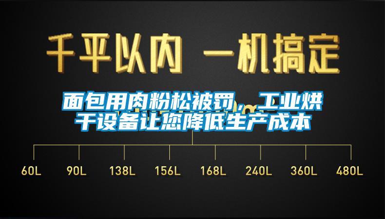 面包用肉粉松被罰，工業烘干設備讓您降低生產成本