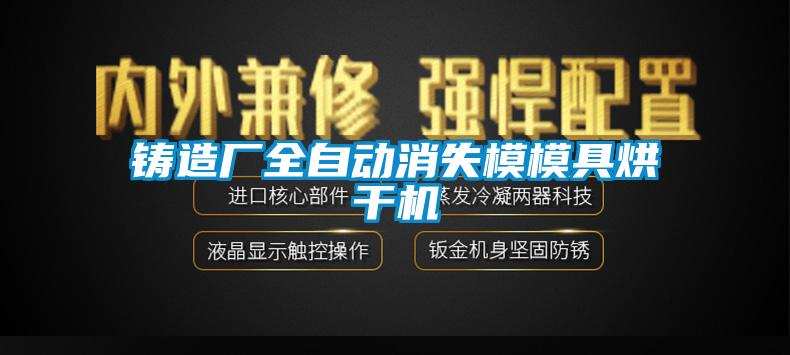 鑄造廠全自動消失模模具烘干機