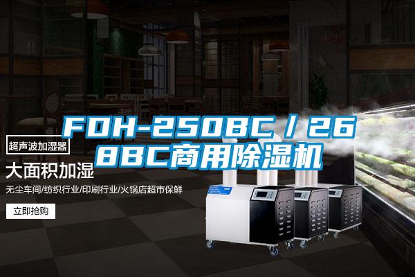 FDH-250BC／268BC商用除濕機