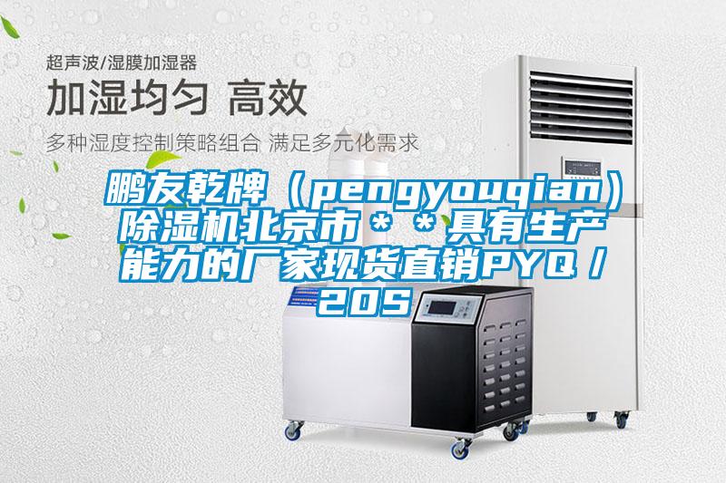 鵬友乾牌（pengyouqian）除濕機北京市＊＊具有生產能力的廠家現貨直銷PYQ／20S