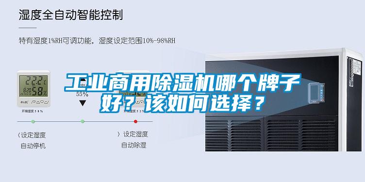 工業商用除濕機哪個牌子好？該如何選擇？