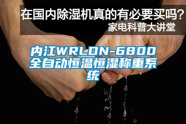 內江WRLDN-6800全自動恒溫恒濕稱重系統