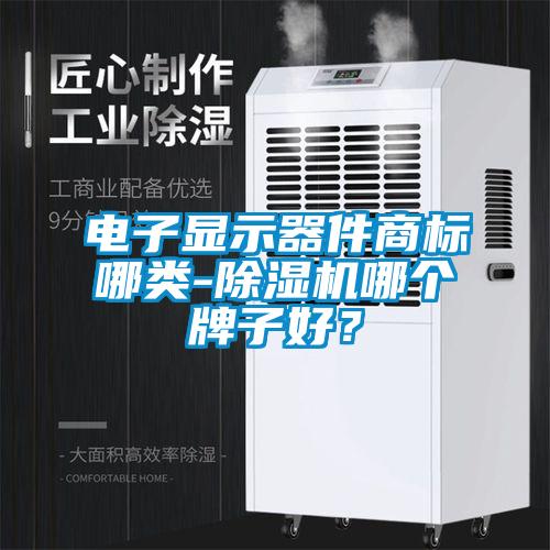 電子顯示器件商標哪類-除濕機哪個牌子好？