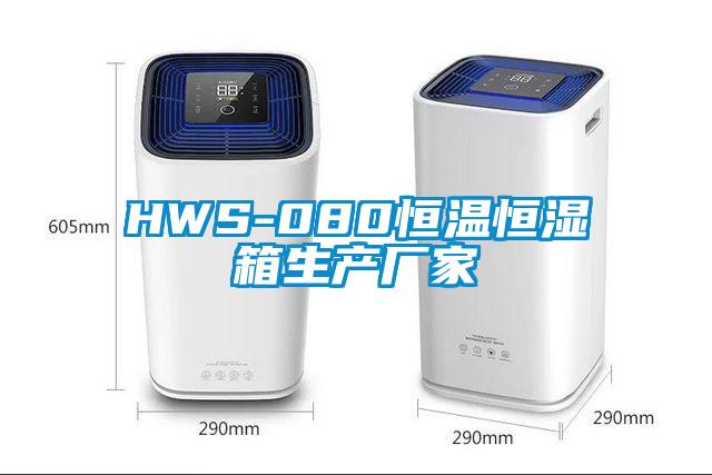 HWS-080恒溫恒濕箱生產廠家