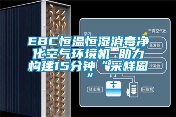 EBC恒溫恒濕消毒凈化空氣環境機 助力構建15分鐘“采樣圈”