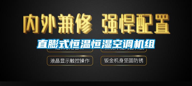 直膨式恒溫恒濕空調機組