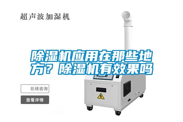 除濕機應用在那些地方？除濕機有效果嗎