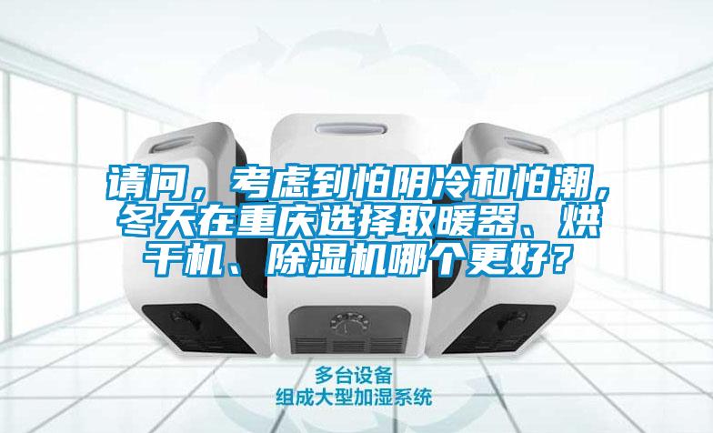 請問，考慮到怕陰冷和怕潮，冬天在重慶選擇取暖器、烘干機、除濕機哪個更好？