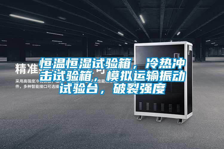 恒溫恒濕試驗箱，冷熱沖擊試驗箱，模擬運輸振動試驗臺，破裂強度