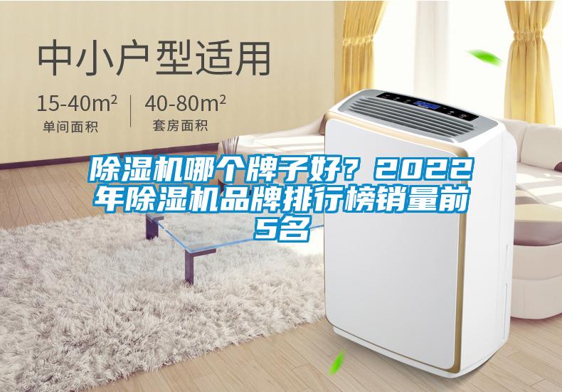 除濕機哪個牌子好？2022年除濕機品牌排行榜銷量前5名