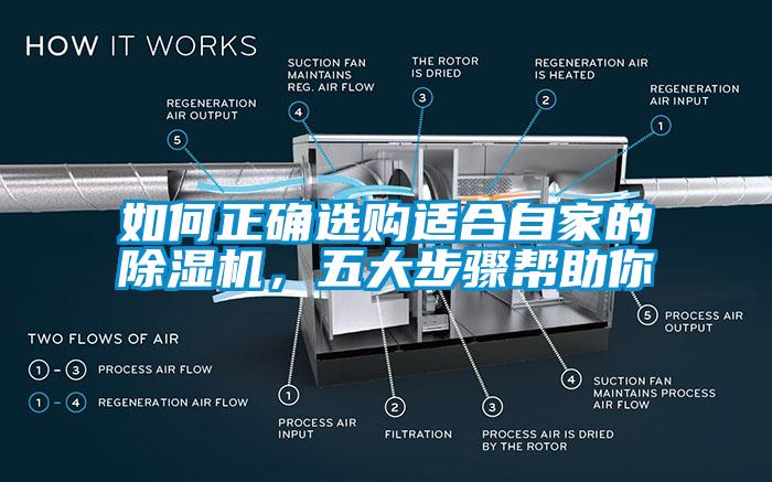 如何正確選購適合自家的除濕機，五大步驟幫助你