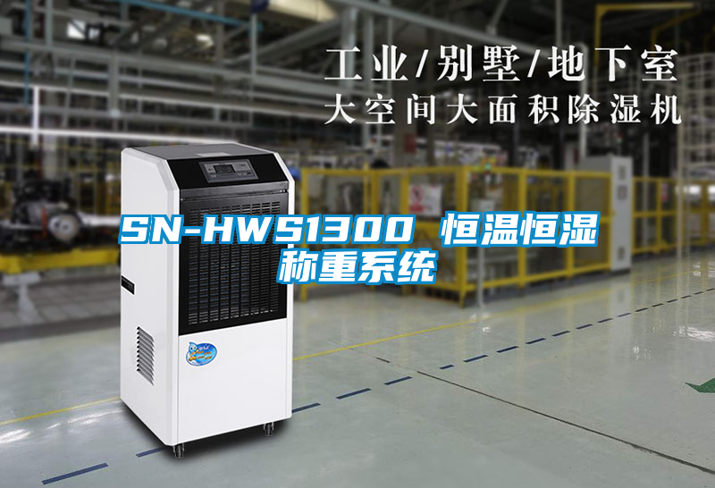 SN-HWS1300 恒溫恒濕稱重系統