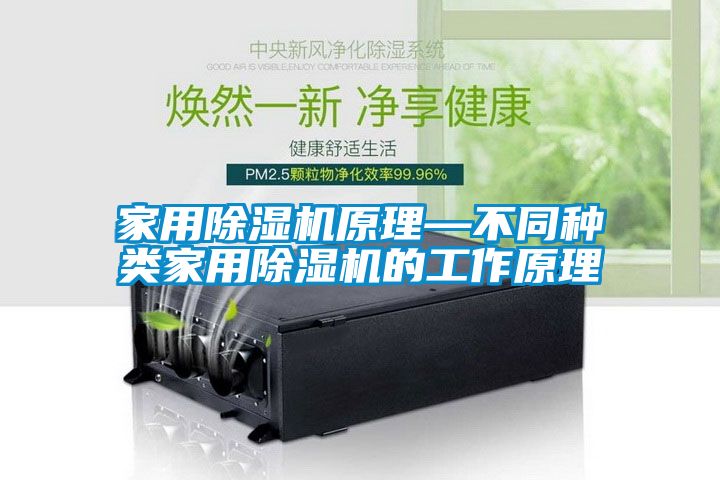 家用除濕機原理—不同種類家用除濕機的工作原理