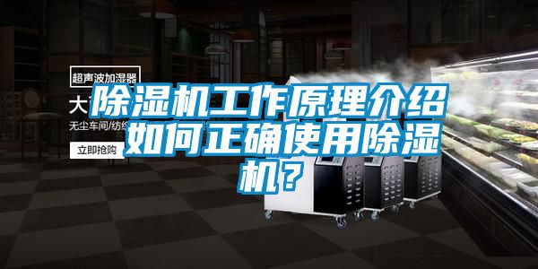 除濕機工作原理介紹 如何正確使用除濕機？