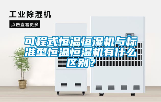 可程式恒溫恒濕機與標準型恒溫恒濕機有什么區別？