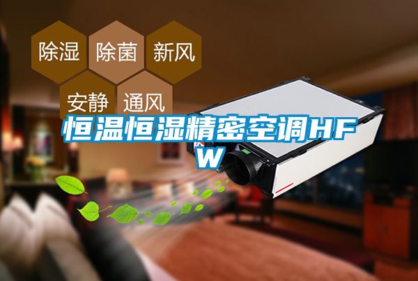 恒溫恒濕精密空調HFW