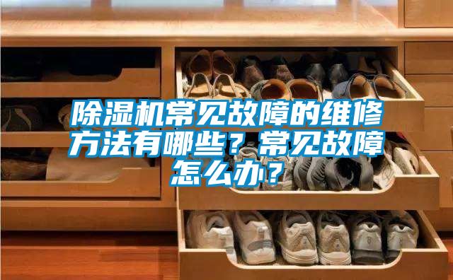 除濕機常見故障的維修方法有哪些？常見故障怎么辦？