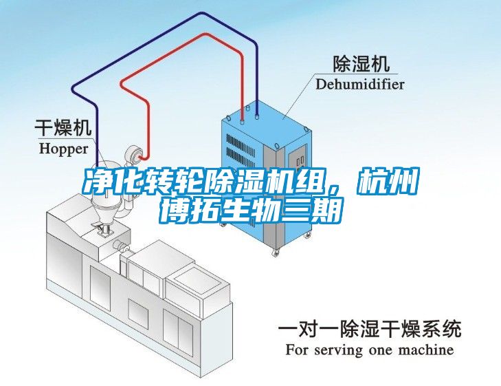 凈化轉輪除濕機組，杭州博拓生物三期